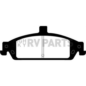 EBC Brakes Brake Pad - DP31248C