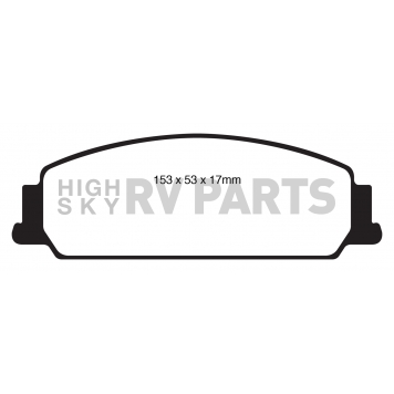 EBC Brakes Brake Pad - DP31833C