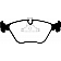 EBC Brakes Brake Pad - UD725
