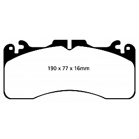 EBC Brakes Brake Pad - DP41867R