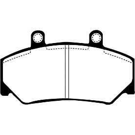 EBC Brakes Brake Pad - DP2800