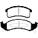 EBC Brakes Brake Pad - DP41271R