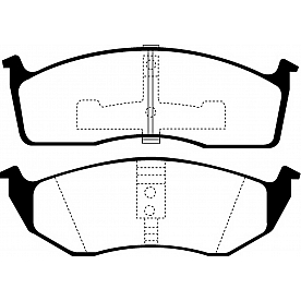 EBC Brakes Brake Pad - DP31123C