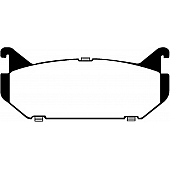 EBC Brakes Brake Pad - DP4972R