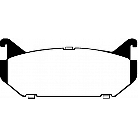 EBC Brakes Brake Pad - DP4972R