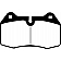 EBC Brakes Brake Pad - DP41032R