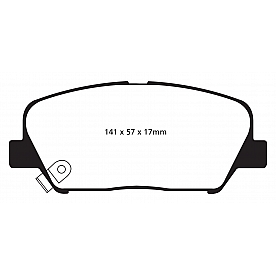 EBC Brakes Brake Pad - DP41856R