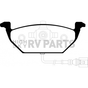 EBC Brakes Brake Pad - UD7681