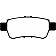 EBC Brakes Brake Pad - DP61744