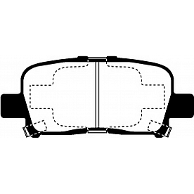 EBC Brakes Brake Pad - UD865
