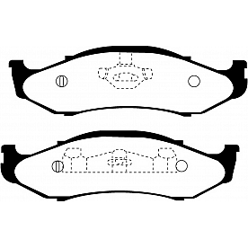 EBC Brakes Brake Pad - DP41255R