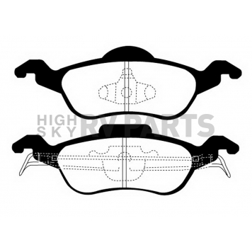 EBC Brakes Brake Pad - DP41185R