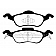 EBC Brakes Brake Pad - DP41185R