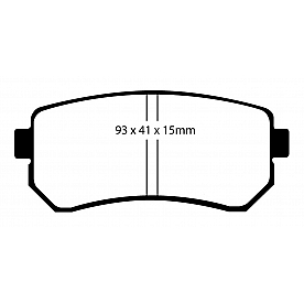 EBC Brakes Brake Pad - DP41769R