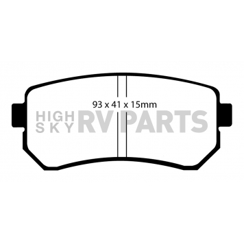 EBC Brakes Brake Pad - DP41769R