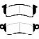 EBC Brakes Brake Pad - UD052