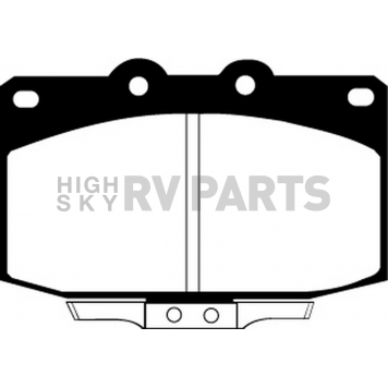 EBC Brakes Brake Pad - DP4763R