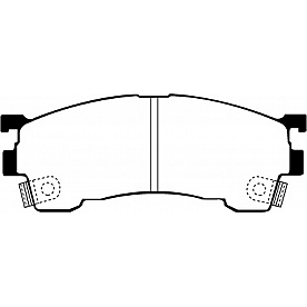EBC Brakes Brake Pad - DP4971R
