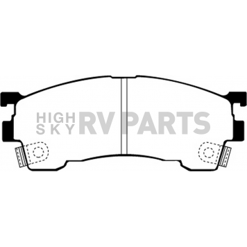 EBC Brakes Brake Pad - DP4971R