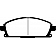 EBC Brakes Brake Pad - DP31247C