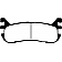 EBC Brakes Brake Pad - DP31003C