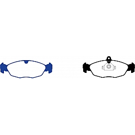 EBC Brakes Brake Pad - DP41198R