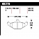 Hawk Performance Brake Pad - HB278N.465
