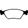 EBC Brakes Brake Pad - DP31362C