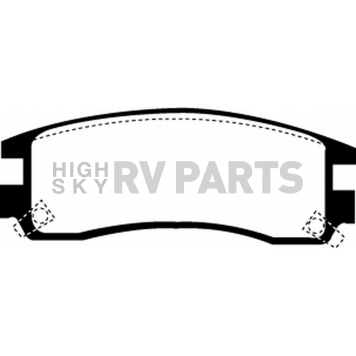 EBC Brakes Brake Pad - DP41609R