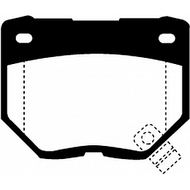 EBC Brakes Brake Pad - DP3826C
