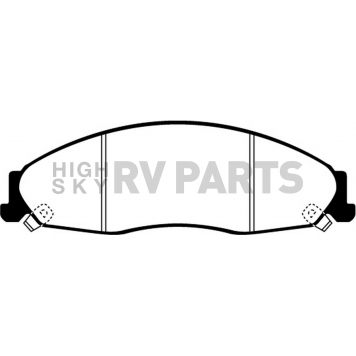 EBC Brakes Brake Pad - DP41645R