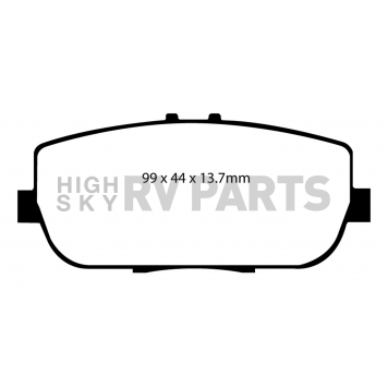 EBC Brakes Brake Pad - UD1180