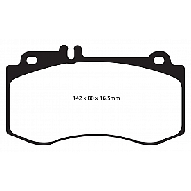 EBC Brakes Brake Pad - DP41857R