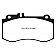 EBC Brakes Brake Pad - DP41857R