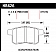 Hawk Performance Brake Pad - HB626F.577