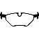 EBC Brakes Brake Pad - DP31289C