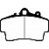 EBC Brakes Brake Pad - DP31207C