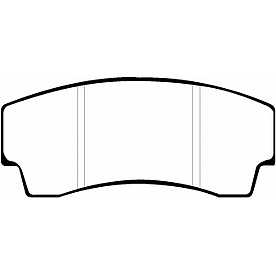 EBC Brakes Brake Pad - DP4008R