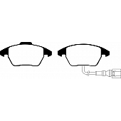 EBC Brakes Brake Pad - DP41517R