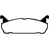 EBC Brakes Brake Pad - DP3828C