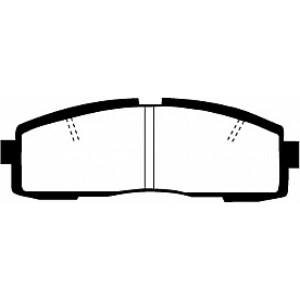 EBC Brakes Brake Pad - DP46082R