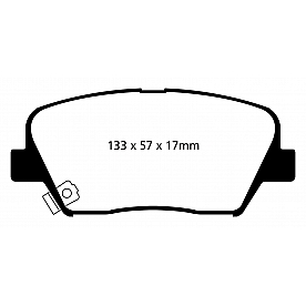 EBC Brakes Brake Pad - DP41863R