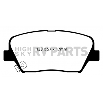 EBC Brakes Brake Pad - DP41863R