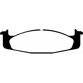 EBC Brakes Brake Pad - DP41260R