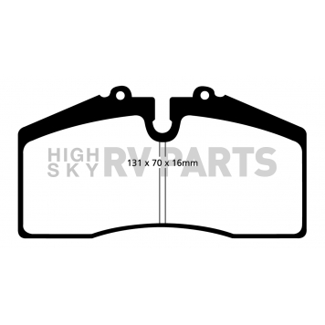 EBC Brakes Brake Pad - DP41014R