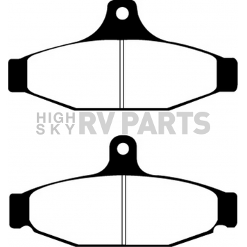 EBC Brakes Brake Pad - DP41167R