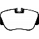 EBC Brakes Brake Pad - DP3778C