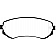 EBC Brakes Brake Pad - DP41279R
