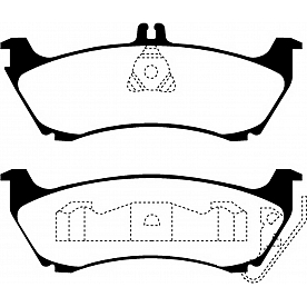 EBC Brakes Brake Pad - DP31437C