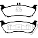 EBC Brakes Brake Pad - DP31437C